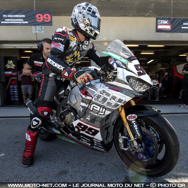 WorldSBK : Marino remplace Jacobsen sur la Honda Triple M
