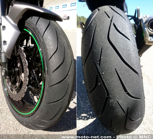 Essai en cours : pneus moto Dunlop SportSmart Mk3