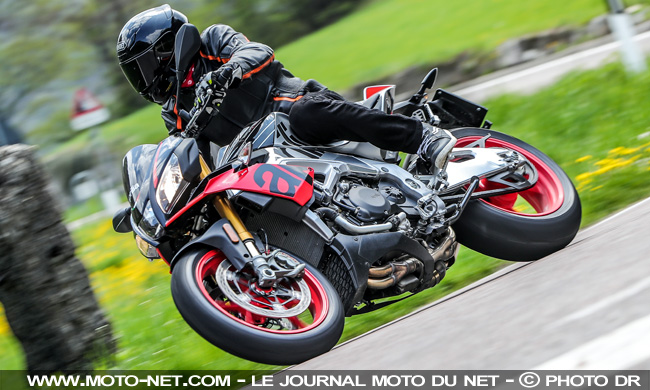 Essai Tuono V4 1100 Factory 2019 : électrostimulation pour le roadster Aprilia