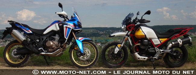 Duel Africa Twin Vs V85 TT : la référence Honda ou le renouveau Guzzi ?