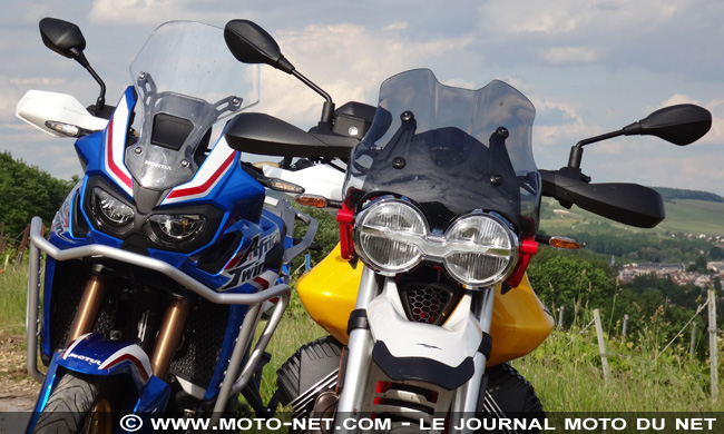 Duel Africa Twin Vs V85 TT : la référence Honda ou le renouveau Guzzi ?