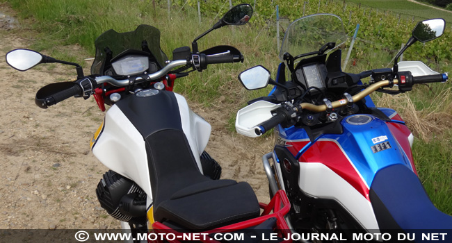 Duel Africa Twin Vs V85 TT : la référence Honda ou le renouveau Guzzi ?