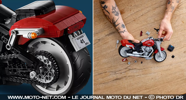 [Vidéos] Harley-Davidson et Lego sortent ensemble de nouvelles Fat Boy