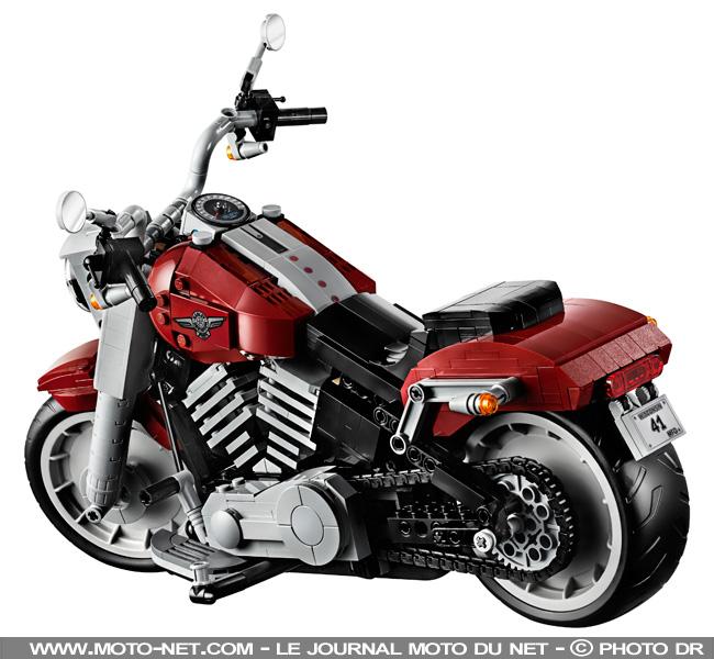 [Vidéos] Harley-Davidson et Lego sortent ensemble de nouvelles Fat Boy