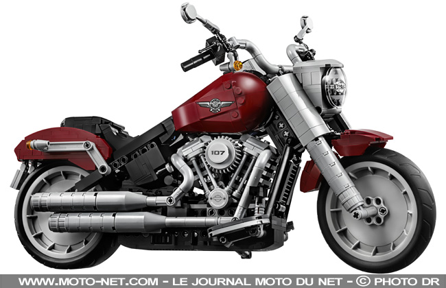 [Vidéos] Harley-Davidson et Lego sortent ensemble de nouvelles Fat Boy