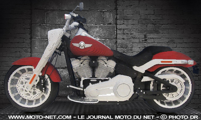 [Vidéos] Harley-Davidson et Lego sortent ensemble de nouvelles Fat Boy