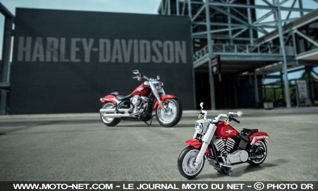 [Vidéos] Harley-Davidson et Lego sortent ensemble de nouvelles Fat Boy