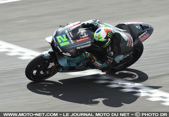 Franco Morbidelli, Yamaha SRT Petronas (6ème en qualifs, abandon en course)