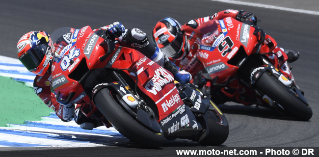 Andrea Dovizioso, Ducati officielle (4ème en qualifs, 4ème en course et 3ème au championnat)