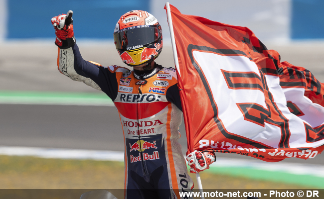 Marc Márquez, Honda officielle (3ème en qualifs, 1er en course et 1er au championnat)