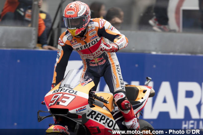 Marc Marquez, Honda officielle (1er en qualifs et 1er en course)