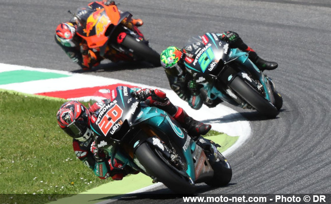 Franco Morbidelli (Yamaha satellite n°21), 4ème aux qualifs, abandon en course et 11ème au championnat