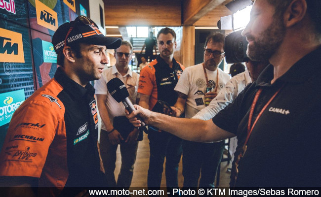 Johann Zarco (KTM officielle n°5), 19ème aux qualifs, 17ème en course et 16ème au championnat