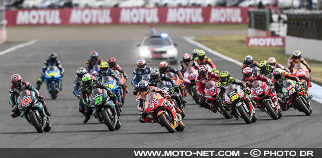  Fabio Quartararo, meilleur débutant MotoGP 2019 à l'aspi du champion Marquez 