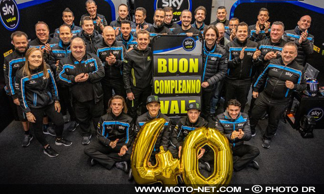  Valentino Rossi perd en MotoGP, son team VR46 et son frère gagnent en Moto2 