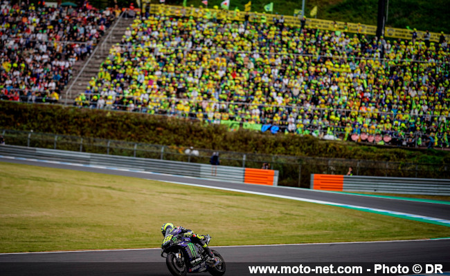 Valentino Rossi, Yamaha officielle n°46 (10ème en qualifs, abandon sur chute en course) : "Je n'étais pas vraiment bon"