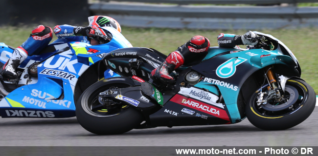 Fabio Quartararo (Yamaha n°20), 12ème au championnat