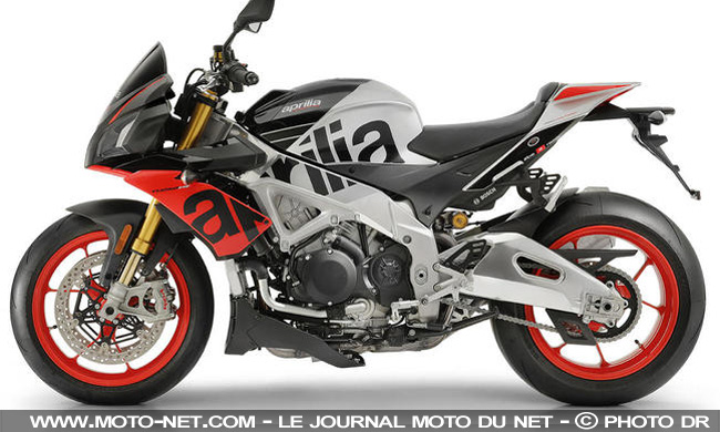Intermot : Tuono V4 1100 Factory toute électronique et nouveaux coloris Aprilia
