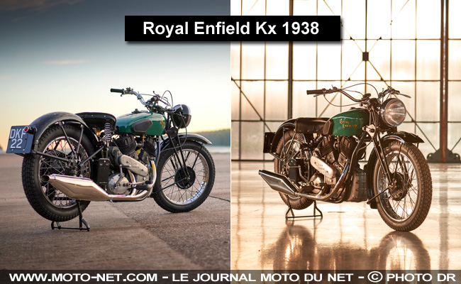 Concept Royal Enfield Kx en hommage au v-twin d'avant-guerre