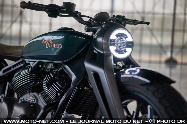 Concept Royal Enfield Kx en hommage au v-twin d'avant-guerre