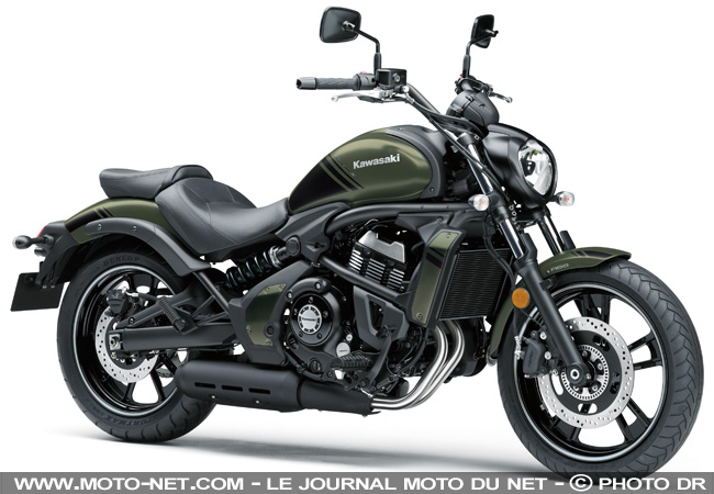 Nouveaux coloris 2019 pour les Kawasaki Ninja 650, Z650, Versys 650 et Vulcan S