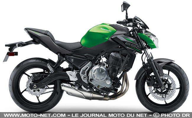 Nouveaux coloris 2019 pour les Kawasaki Ninja 650, Z650, Versys 650 et Vulcan S