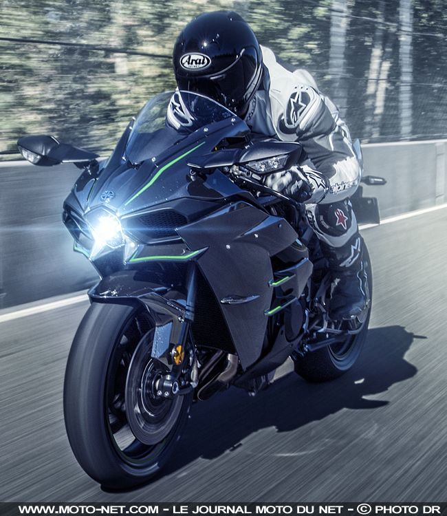 Nouveauté 2019 : Kawasaki dévoile sa nouvelle Ninja H2