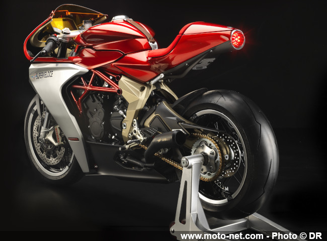 MV Agusta lance la Superveloce 800 Serie Oro : attention les yeux !