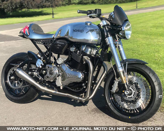 En attendant les trails Atlas 650, Norton propose 50 Dominator Street 