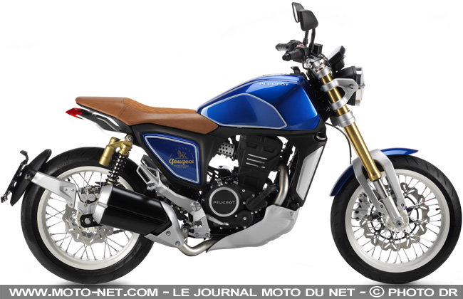 Peugeot Motocycles dévoile deux concepts de moto