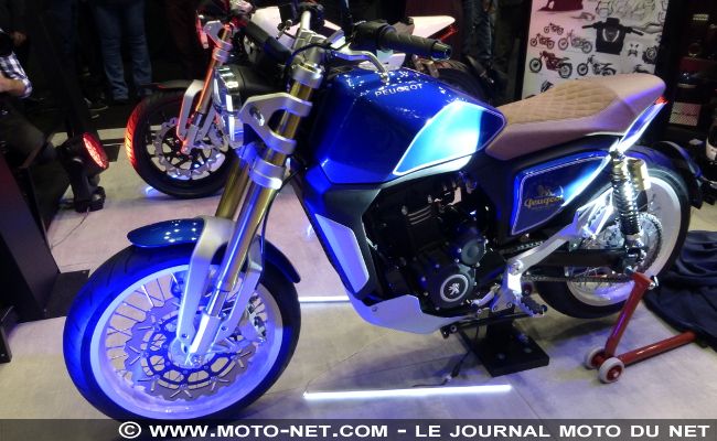 Peugeot Motocycles dévoile deux concepts de moto