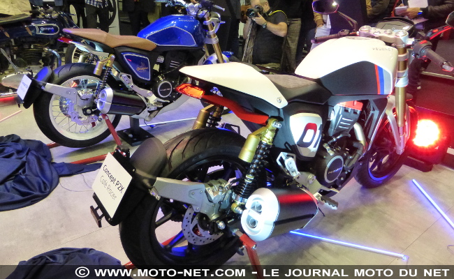 Peugeot Motocycles dévoile deux concepts de moto