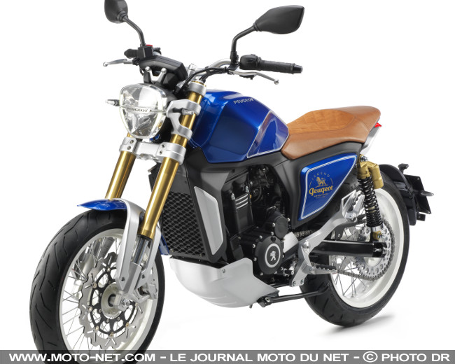 Peugeot Motocycles dévoile deux concepts de moto