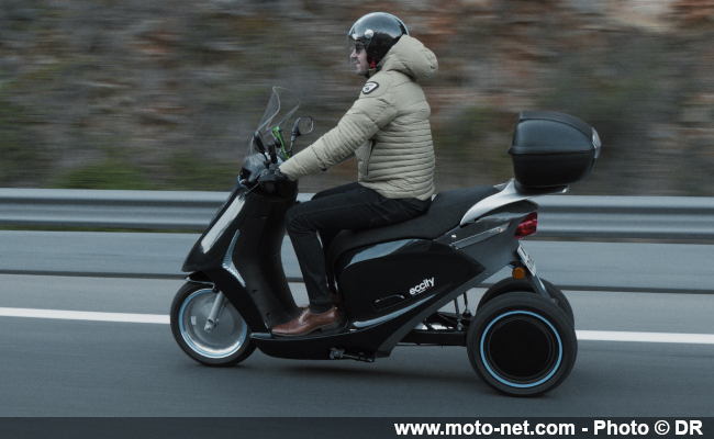 Scooter électrique Eccity 3 roues