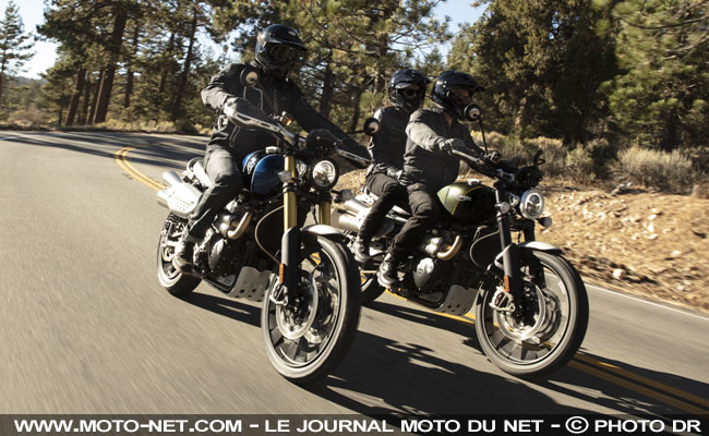  Triumph Scrambler 1200 XC et XE : une moto peut en cacher une autre