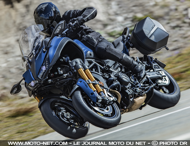 Yamaha Niken GT : le trois-roues aux diapasons des Tracer