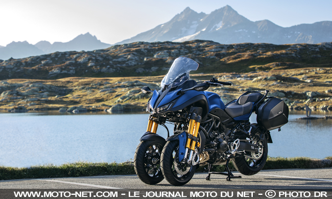 Yamaha Niken GT : le trois-roues aux diapasons des Tracer