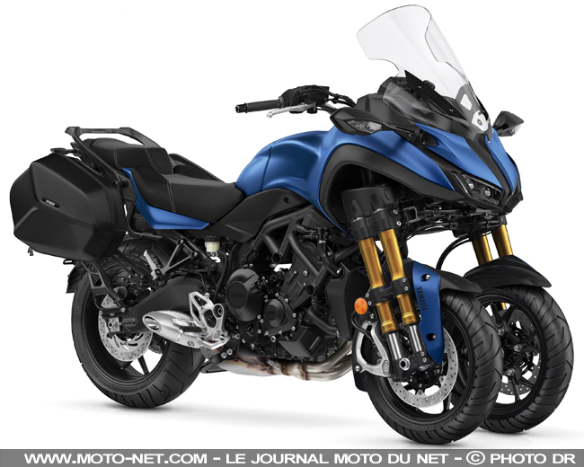 Yamaha Niken GT : le trois-roues aux diapasons des Tracer