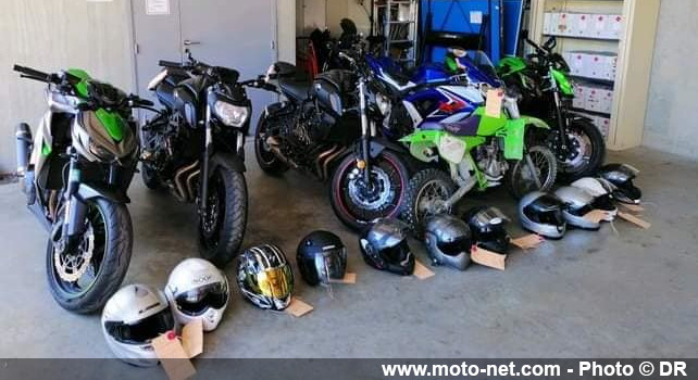 La gendarmerie du Rhône vous rend votre moto volée !