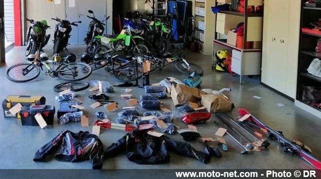 La gendarmerie du Rhône vous rend votre moto volée !