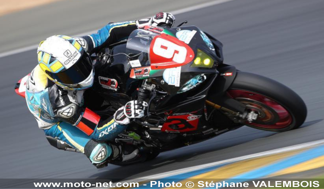 Aprilia n°9 Le Mans  Roues (abandon au Mans)