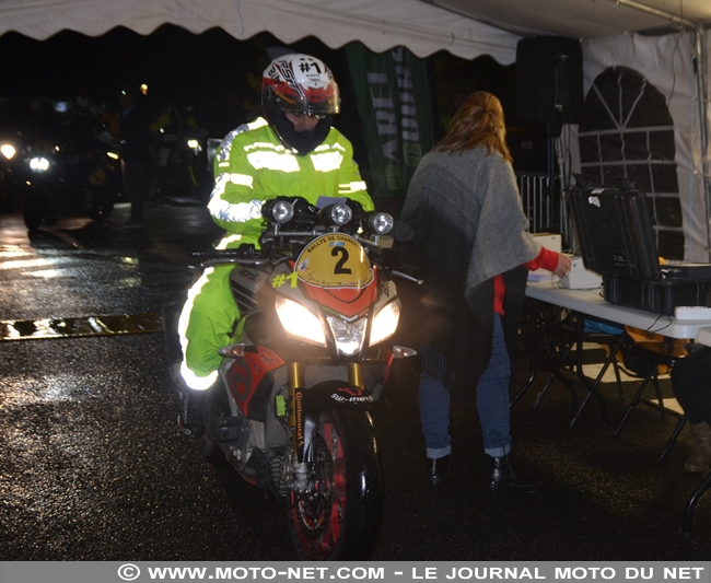 Etape 2 : aussi nocturne que pluvieuse...
