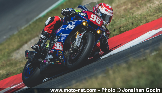 Robin Mulhauser, champion du monde d'endurance Superstock 2019