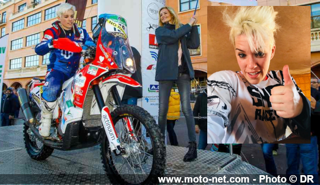 Julie Vanneken, seule fille en course sur l'Africa Eco Race