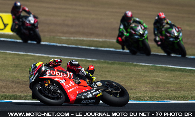 WorldSBK Australie : Bautista et sa Panigale V4 R survolent leurs adversaires