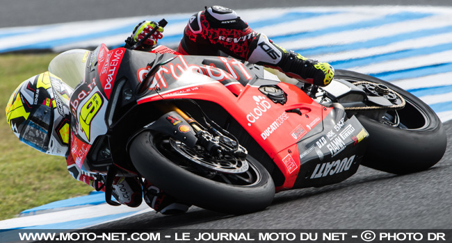  Ducati et BMW devancent Kawasaki aux tests officiels de Phillip Island