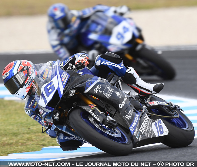  Le GMT94 et Mahias au pied du podium des essais hivernaux Supersport