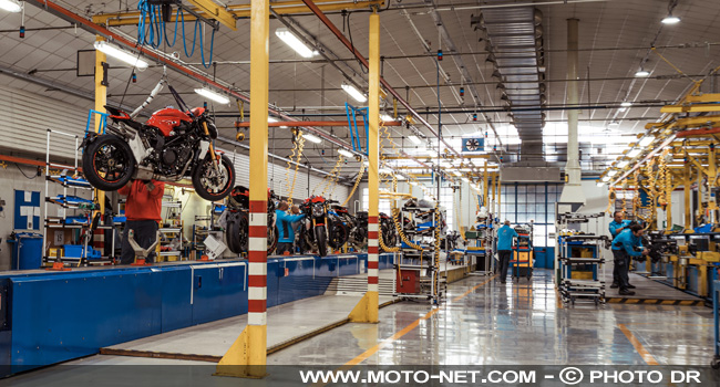  Usines moto en Europe : Yamaha, KTM et Ducati en pause, MV Agusta résiste 