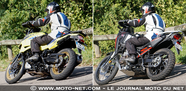 Africa Twin 1100 Vs V-Strom 1050 XT : maxitrail Honda ou Suzuki, lequel est le plus fort ?