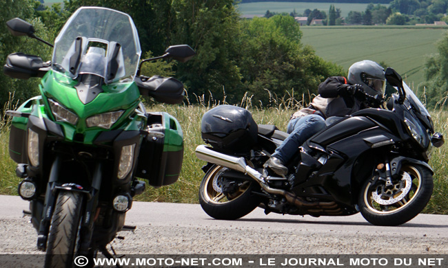 Duel Versys 1000 Vs FJR1300 : le maxitrail routier a tué le Sport GT ?